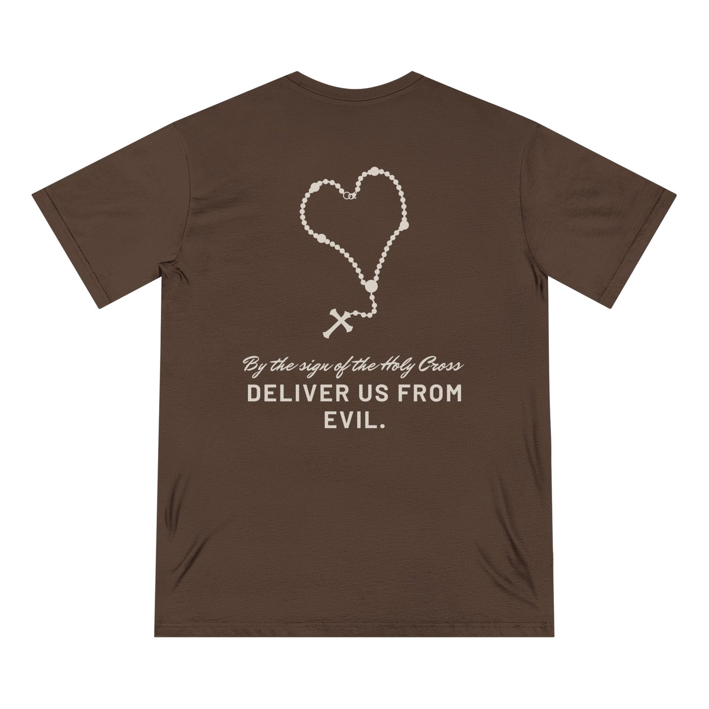 Deliver Us From Evil Organic Staple T-Shirt